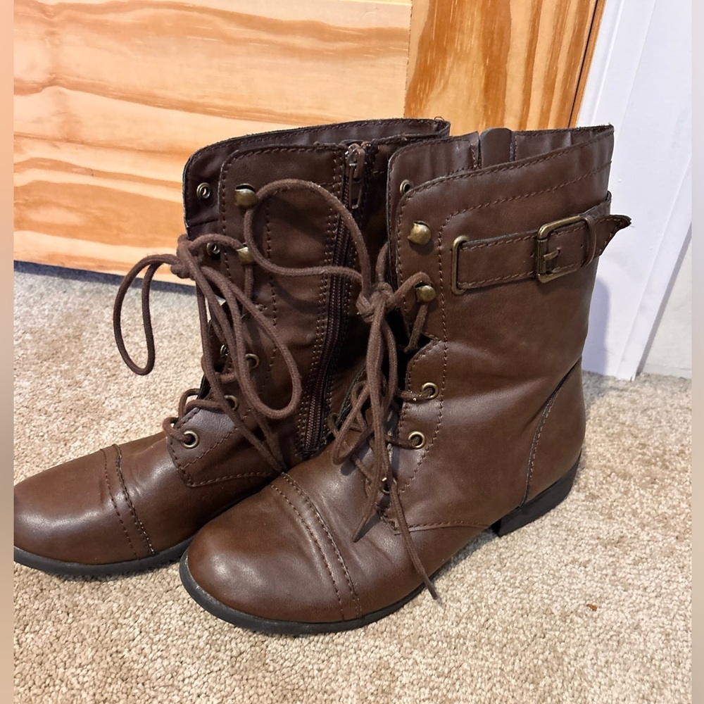 American Rag Brown Ankle Boots